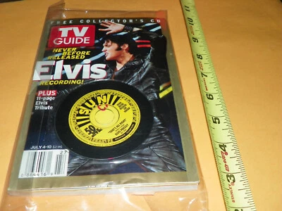 TV Guide *Magazine* Never before released Elvis record included July 4-10 2004 - Image 1 of 2