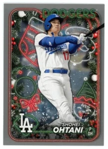 2024 Topps Holiday Silver Metallic Glitter Elige tu tarjeta Completa tu conjunto - Imagen 1 de 152