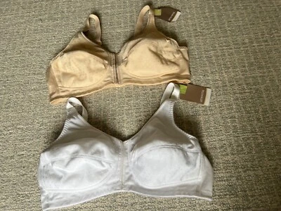 Sujetadores de mastectomía Amoena Greta 2124 blanco/beige perla talla: 42A nuevos con etiquetas Foto 1 de 4