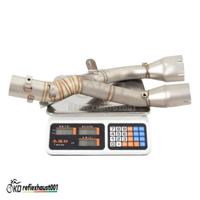 Tubo de escape de enlace medio para BMW S1000XR 2020-2023 para motocicleta conexión deslizable en stock Foto 1 de 4