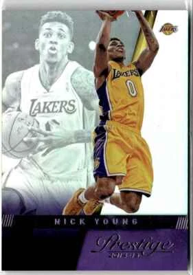 2014-15 PANINI PRESTIGE NICK YOUNG LOS ANGELES LAKERS #29 - Image 1 of 2