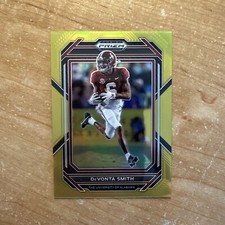 2023 Panini Prizm Draft Picks DeVonta Smith GOLD PRIZM /10 #31
