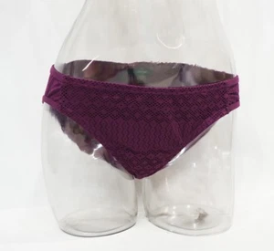Apt 9 Purple Crochet Hipster Bikini Bottom Swimwear Women's S,M,L,XL,XXL #SC75RE - Picture 1 of 3