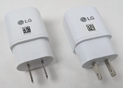 2 LG USB-A Charger Single Wall 1-Port Travel Adapter 5V/2A MCS-V02WA/R/H NEW - Image 1 of 4