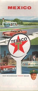 1964 Texaco Road Map: Mexico NOS - Picture 1 of 1