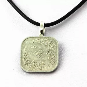Collier pièce de monnaie Birmanie, Myanmar 10 pyas Aung San - Foto 1 di 1
