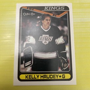 Kelly Hrudey          -  O-pee-chee - #103   -90/91 --  Carte de hockey
