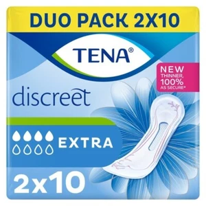 TENA Lady Discreet Extra incontinence Pads 2 x 10 per pack - Picture 1 of 1