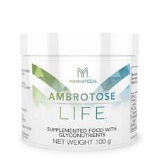 Mannatech Ambrotose LIFE® 100g Canister Pure Glyconutrient Immune Supplement NEW
