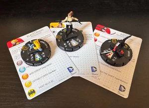DC Heroclix Black Canary #41, Starling #42, and Katana #43 w/Cards Batman: SoG - Picture 1 of 1