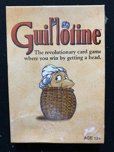 #2 Guillotine The Revolutionary Card Game Where You Win by Getting a Head New - Picture 1 of 2