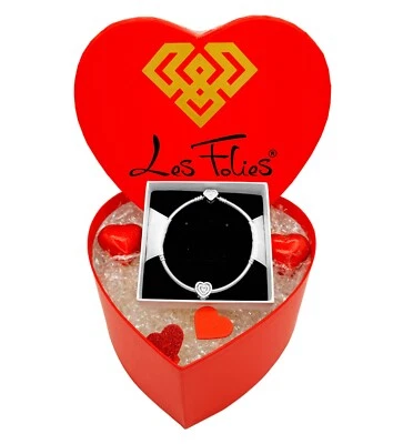 Love Box San Valentino – Bracciale + charm in argento 925 Les Folies - Immagine 1 di 4