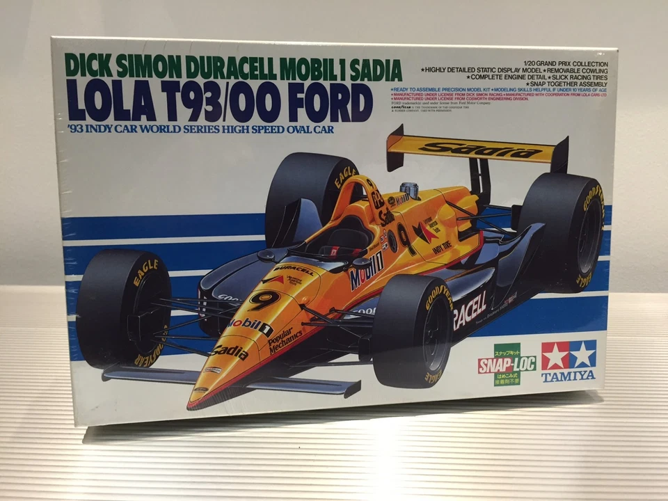 Tamiya | 1:20 | Duracell Lola T93/00 Ford | Indy Car | Embalado y sellado de fábrica Foto 1 de 1