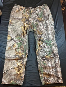 Pantaloni mimetici Carhartt 102308 caccia cargo Realtree foderati in pile 2XL regolabili - Foto 1 di 22