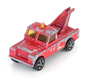 Corgi Land Rover Tow Truck Recovery Juniors Red Toy Vintage Model - Picture 1 of 11