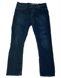 VOLCOM Men's Dark Wash TRUE TO THIS SOLVER MODERN STRAIGHT Jeans Sz 36 - Picture 1 of 16