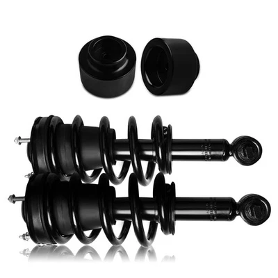 2''Rear Leveling kit & 2 Front Complete Struts For 2007-2014 GMC Yukon - Image 1 of 4
