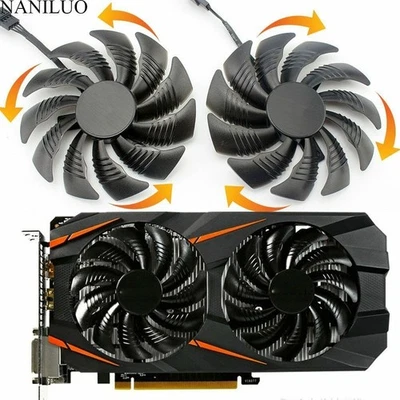 Cooler Fan For Gigabyte GeForce GTX 1060 1070 RX 480 570 470 HQ 88mm - Image 1 of 4