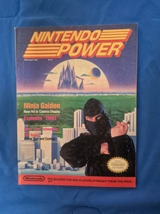 NINTENDO POWER Magazine March/April 1989 Ninja Gaiden COMPLETE Excellent Condion - Picture 1 of 13