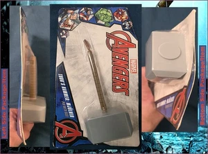 CultureFly Marvel Avengers Thors Hammer Mjolnir PEN w Base NEW SEALED - Picture 1 of 6