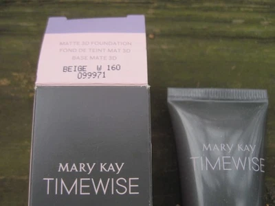 Mary Kay 1oz. Tube Timewise Matte 3D Foundation Beige W 160 Normal to Dry - Image 1 of 3