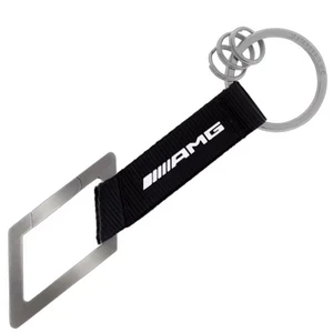 Mercedes-Benz Genuine AMG Key Fob with Carbiner Key Ring B66959849 NEW - Picture 1 of 4