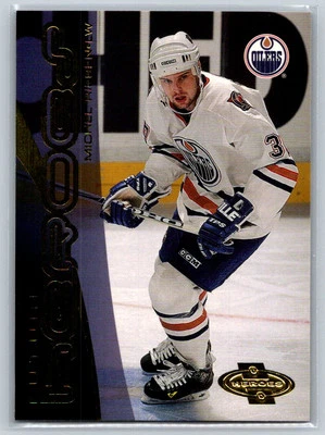 2000-01 Upper Deck Heroes #164 Michel Riesen Edmonton Oilers Rookie Hockey Card - Image 1 of 2