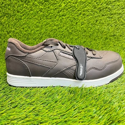 Zapatos de trabajo de seguridad Reebok Club MEMT para mujer talla 9,5 W marrón con puntera compuesta para exteriores Foto 1 de 4