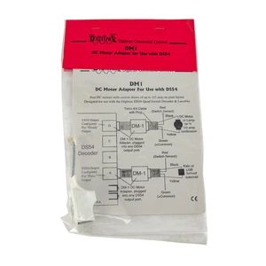 Digitrax DM-1 DC Motor Adapter for DCC DS54 & LocoNet Model Train Part Kit - Picture 1 of 4