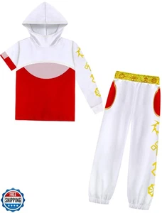 ESDFGHOP Déguisements Filles Zombies Petits Enfants Nova Halloween Cosplay 2PCS Capuche - Photo 1/5