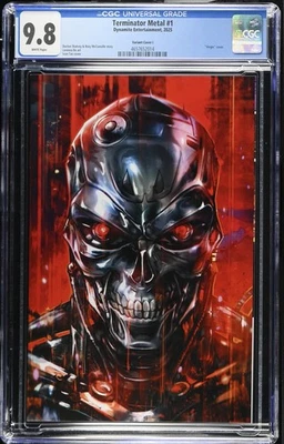 Terminator Metal 1 CGC 9.8 Tao Variant Cover I Virgin cover - Image 1 of 3