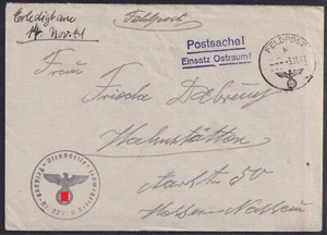 73903) Kremiánez sobre Dubno Ucrania 1941 ¡Correo postal! Uso Espacio Oriental! Brief - Imagen 1 de 2