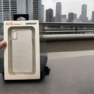Verizon Clarity Case for iPhone 5.8"/X - Clear - Image 1 of 4