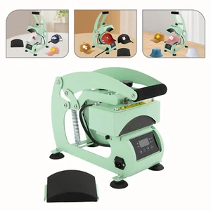 Hat Heat Press Machine with Digital LCD Timer & Temperature Control for Caps - Picture 1 of 20