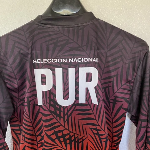Comite Paralimpico de Puerto Rico Pur Seleccion Nacional Long Sleeve Jersey Sz S Cover