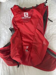 Salomon Unisex Agile 12L Red Backpack NWOT