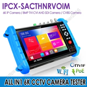 Rsrteng IPCX-SACTHNRVOIM 7'' 12MP WiFi CVBS AHD CVI TVI SDI HDMI Camera Tester - Bild 1 von 12