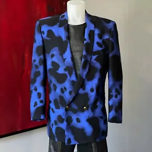 GIANNI VERSACE wool double-breasted blazer size 48 from F/W 1992/93, Bondage - Picture 1 of 12