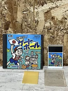 PC Engine SOFT HuCARD Bravo Gateball HUDSON SOFT Available USED - Picture 1 of 14
