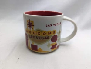 Starbucks Welcome Las Vegas You Are Here Collection Red Interior Kaffeebecher - Bild 1 von 10