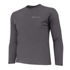 Beretta Mens Covey Tech Charcoal Long Sleeve T-shirt (ts208t11800093)