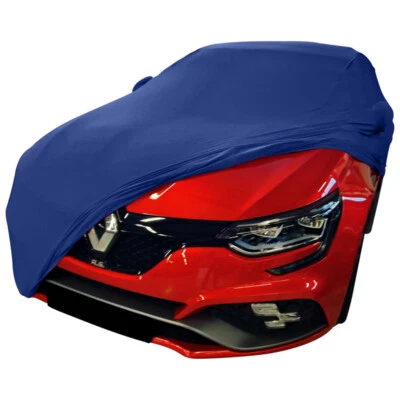 Indoor car cover fits Renault Megane RS bespoke Le Mans Blue cover With mirro... Foto 1 de 4