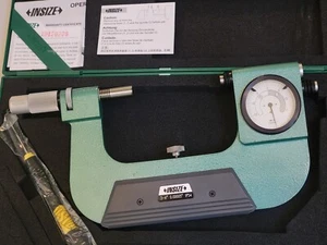 NEW INSIZE Dial Indicating Snap Gage Outside Go No-Go Micrometer 3-4” 0.00005” - Picture 1 of 8