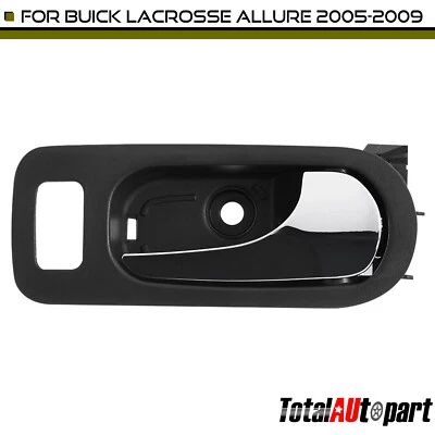 Manija de puerta interior cromada marrón para pasajero trasero derecho Buick Allure 2005-2009 Foto 1 de 4