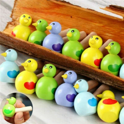 Mini Whistle Bird Musical Toys Baby Developmental Toy Wooden Toy - Image 1 of 4