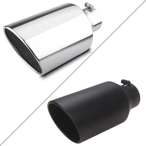 Diesel Exhaust Tip 4" Inlet, 7" Outlet 15" Long Rolled Edge Angle - Bild 1 von 12