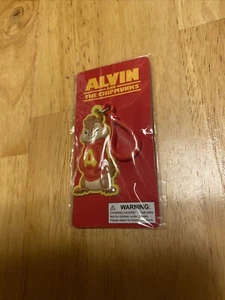 ALVIN AND THE CHIPMUNKS 20th CENTURY FOX 2011 BENDABLE RUBBER KEY CHAIN NEW - Picture 1 of 3