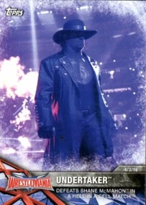 2017 Topps WWE Road To Wrestlemania #61 Undertaker - Imagen 1 de 2