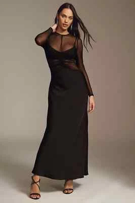 Vestido Jengibre Transparente Manga Larga Mixto COLECCIÓN MISHA Talla Mediana EU 38 Foto 1 de 4