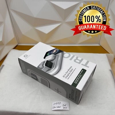 QuikCell Trio All-In-One Wireless Charging Station✔Qi Cert✔18w✔3 devices at on - Image 1 of 4